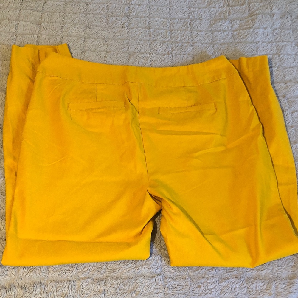 Kim Rogers Mustard Yellow Pants - Picture 5 of 6